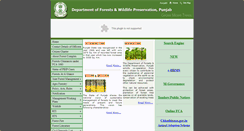 Desktop Screenshot of pbforests.gov.in